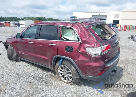 2016 Jeep Grand Cherokee Limited from USA, damaged, VIN 1C4RJEBG3GC418489